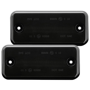 Airuilampes E4 CE RoHs — 2 marqueurs latéraux LED fumée, <span class=keywords><strong>pare</strong></span>-chocs, pour Fiat <span class=keywords><strong>Ducato</strong></span> 2016, pour RENAULT Bus, nouvelle collection - Product Image 1