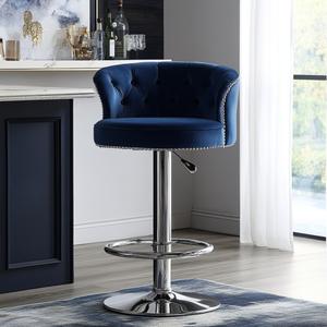 Sgabello per sedia da <span class=keywords><strong>bar</strong></span> girevole di alta qualità in acciaio inossidabile di lusso - Product Image 1