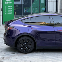 Film de protection de peinture TPU WRAPMASTER Premium 7,5 mil, violet métallisé liquide brillant, auto-réparateur, résistant aux UV, pour voiture