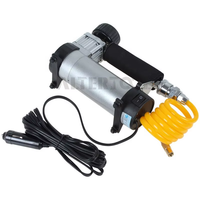 DC 12V Portable en plastique électrique voiture pneu compresseur d'air Mini gonfleur pompe à Air 50L/Min gonflage rapide 0-150PSI plage de pression