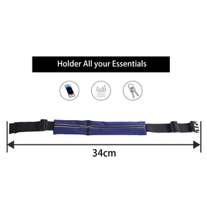 Sac banane audio-actif |   Conception pliable avec fermeture éclair à accès rapide et rangement pour les essentiels de la salle de sport, de la course à pied et de l'extérieur - Product Image 6