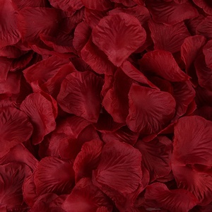 Offre Spéciale Vente en gros Mariage Artificielle Real Touch Soie Satin Rose Pétale de fleur Pétales de <span class=keywords><strong>fleurs</strong></span> décoratifs - Product Image 5