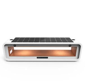 Güneş enerjili banklar açık Park bahçe sokak mobilyası tezgah - Product Image 4