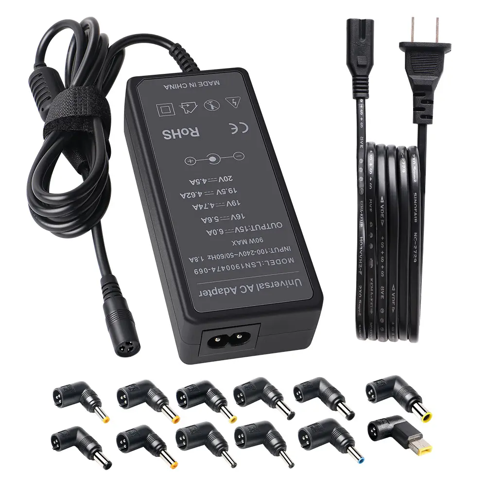 New Arrival Direct Price Universal International 90W Laptop AC/DC Charger