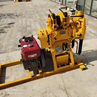 Facile de transporter petite machine géotechnique portative de plate-forme de forage de mine de sol pour l'échantillon de noyau SPT de 50m
