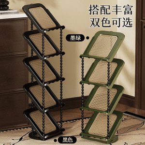 Multi Layer Shoe Rack Space Saving Foldable Plastic Storage For Entryway And Living Room No Installation Required - Product Image 5