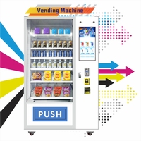 Distributeur automatique de boissons froides et d'eau en bouteille pour voitures et snacks, avec marquage d'altitude sur l'axe Y