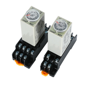 รีเลย์ตั้งเวลา H3Y แบบหน่วงเวลาเปิด 8 ขา 24V 220V AC สวิตช์ควบคุมเวลา - Product Image 1
