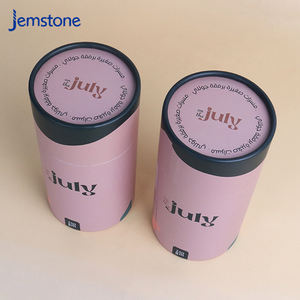 Proveedores experimentados Logotipo impreso personalizado Kraft cilindro artesanal tubo de papel embalaje con tapa - Product Image 2