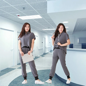 Uniformes Blancos Personalizados con Logotipo para Doctores y Enfermeras, <span class=keywords><strong>Ropa</strong></span> Médica para Paramédicos, Chaquetas y Batas <span class=keywords><strong>de</strong></span> Manga Corta para Enfermeras - Product Image 2