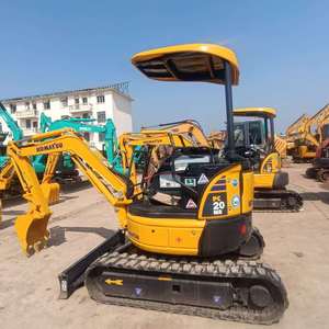 Miniexcavadora Usada Komatsu PC20MR Sin Cabina, 2 Toneladas, Original de Japón, de Segunda Mano, Komatsu 20MR con Orugas de Goma - Product Image 1