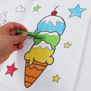 Carnets d'activités à colorier en gros à faible MOQ, 48 pages recto-verso, avec marqueurs, crayons <span class=keywords><strong>de</strong></span> <span class=keywords><strong>couleur</strong></span> et crayons gras, <span class=keywords><strong>pour</strong></span> la rentrée scolaire - Fournisseur - Product Image 2