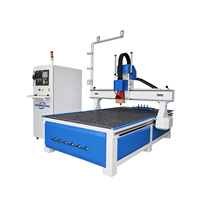 Router CNC de 3 Ejes Jinan Mosencnc 1325 ATC con Husillo de 9kW y Control Syntec para Fabricación de Muebles y Gabinetes de Madera