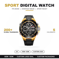 Jam Tangan Olahraga Digital Pria SKMEI 2808 Baru, Tahan Air 50M, Multifungsi, Kronograf, Tampilan Tanggal, Jam Tangan Outdoor
