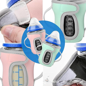 Fundas de Vidrio para Biberones Dr. Natural de Boca Estrecha de 8 oz con Doble Asa, Retención de Calor y Frío, Venta al Por Mayor - Product Image 5