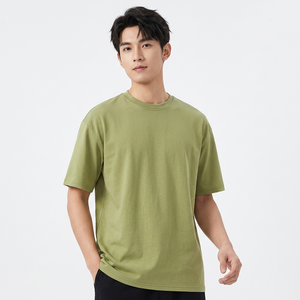 Camiseta Premium de Algodón 100% de Alta Calidad, Unisex, Corte Holgado, con Logotipo Personalizado, Proveedor Mayorista OEM - Product Image 1
