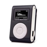 Promoción personalizada al por mayor delgado portátil Radio música reproductor de vídeo altavoz MP3 MP4 PlayerLCD soporte 64GB memoria reproductor de MP3