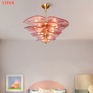 Lustre en verre de Murano Art Déco de luxe moderne suspension pour hôtel restaurant boutique salon - Product Image 3