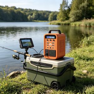 Outdoor Portable Power Station with AC/USB/Type-C Ports, Compact Emergency <strong>Battery</strong> <strong>Backup</strong> for Camping, Travel, Home Use - Product Image 5