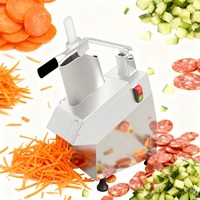 Coupe-légumes multifonctionnel avec 5 lames interchangeables pour trancher, julienne, couper en dés et découper en spirales