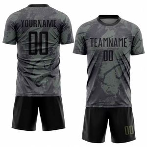 ชุดวอร์มลายพรางแบบยูนิเซ็กซ์ เสื้อเจอร์ซีย์อเมริกันฟุตบอลคุณภาพสูง ชุดทีมแขนสั้น - Product Image 1