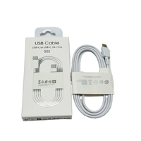 Cable de Carga Rápida PD Tipo C de 1M, Cable USB C a USB C para Samsung S22 S23 S24 S25 Ultra, Cable Cargador Tipo C para Teléfono Samsung