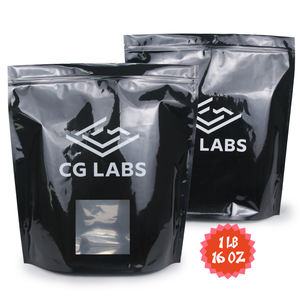 Individuell Bedruckte Lebensmittelbeutel 1lb 3,5g 7g 14g Mylar Ziplock Standbodenbeutel Ein-Pfund-Beutel Matt Wiederverschließbar 16oz Mylar-Tüten mit Logo - Product Image 5