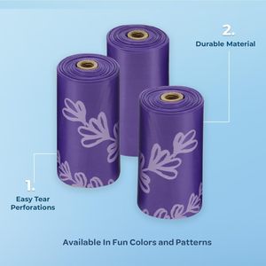 Repuestos para la Correa de Perro Huamaohengchun, para Paseos y Viajes al Aire Libre, Resistentes a Fugas y Desgarros, Plástico Grueso, Color Morado - Product Image 3