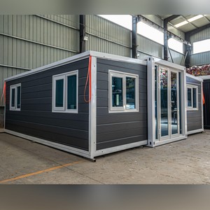 Modern Affordable Portable Prefabricated 20ft 40ft Steel Structure Frame Expandable Container <b>House</b> - Product Image 3