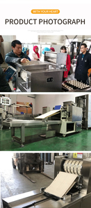 Máquina para Hacer Galletas <span class=keywords><strong>de</strong></span> Todas las Formas, Línea <span class=keywords><strong>de</strong></span> Producción Comercial <span class=keywords><strong>de</strong></span> Galletas, Máquina Automática Industrial para Galletas con Forma Personalizada - Product Image 2