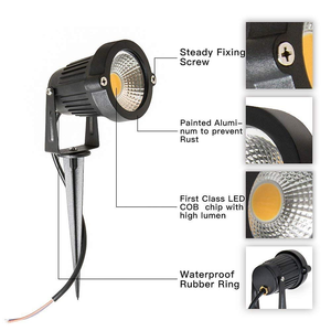 ไฟสปอตไลท์ LED สำหรับสวนกลางแจ้ง กำลังไฟ 4w 6w 8w 11w 13w 14w 15w 16w 17w ขายส่ง - Product Image 3