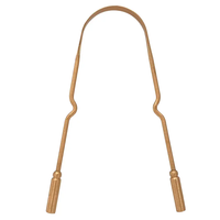 Nettoyant de langue en cuivre en forme de U, personnalisable avec logo, haute qualité, vente chaude, pour usage domestique