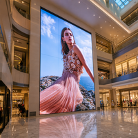 Écran LED intérieur 4K HD sans soudure, panneaux 500x500mm, affichage vidéo mural pour aéroport, centre commercial, exposition, scène