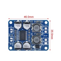 Amplificateur de puissance audio numérique mono TPA3118 60W DC 12V-24V, module d'amplificateur