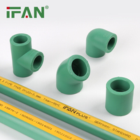 Raccord PPR d'injection plastique personnalisé IFAN raccord PPR de tuyau d'eau standard DIN