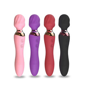 Potente estimulador femenino, Varita de doble cabeza, vibrador, punto G, masajeador de clítoris, fábrica, venta al por mayor, juguete sexual para adultos para mujeres - Product Image 2