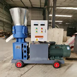 Groothandel Hoge Kwaliteit Handel Assurance Feed Granule Making Machine Gebruikt Vee Feed Pellet Molen Machine Elektronisch