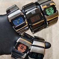 JYD Y2K NK95 Logo Personnalisation Acier Inoxydable Hommes Mode Luxe Bracelet Montre Affaires Homme Montre Quartz PK Montre Intelligente