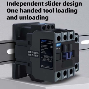 Chint NXC-18 AC Contactor <strong>220V</strong> 3p 24V Coil <strong>Electromagnetic</strong> Starting 18A Din Rail Mounting Industrial Automation Low Price - Product Image 5