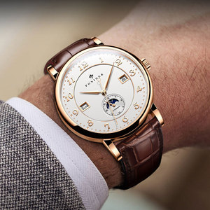 Reloj PONIGER para hombre, nuevo reloj mecánico automático de marca superior, reloj de moda de lujo, reloj multifunción resistente al agua de acero inoxidable para hombre - Product Image 6