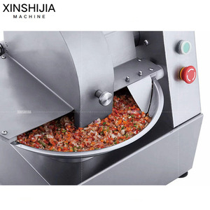 Hachoir-mélangeur sous vide commercial haute performance 5L pour légumes et viande, machine de découpe silencieuse pour farce, coupe-viande à bol - Product Image 2
