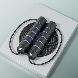 <span class=keywords><strong>Corde</strong></span> <span class=keywords><strong>à</strong></span> <span class=keywords><strong>sauter</strong></span> unisexe de haute qualité pour débutants, durable, réglable, fitness, cardio, perte de poids, <span class=keywords><strong>exercice</strong></span> - Product Image 4