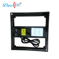 Lector de tarjetas de proximidad de aparcamiento con antena RFID para exteriores de largo alcance de 125kHz con interfaz RS232 lector de Control DE ACCESO WG26 WG34