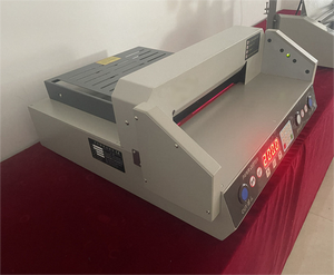Máquina cortadora de papel eléctrica de escritorio con pantalla Digital de libros, 320mm, más de 2 uds. - Product Image 4