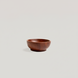 Bol de service alimentaire ménager jetable de super qualité Design standard exclusif en bois naturel Couleur Style chic pour le camping - Product Image 1