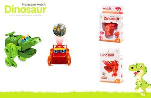 Quà Tặng Trẻ Em Mới Nhất Đồ Chơi Robot Phim Hoạt Hình Khủng Long Chuyển Đổi Đồ Chơi Robot <span class=keywords><strong>3</strong></span> Trong 1 Đồng Hồ Đeo Tay Kỹ Thuật Số Cho Trẻ Em - Product Image 2