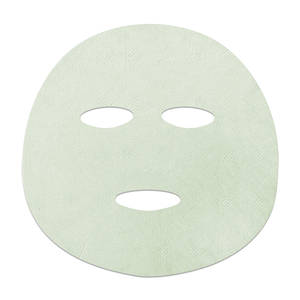 Y211 Tissu en velours de mûrier, chlorophylle, fibre végétale colorée biodégradable, tissu vert, masque facial, feuille de support, matériau - Product Image 1