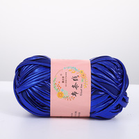 Metallic T-Shirt Yarn Glossing Yarn Metalli T-Shirt-Yarn Metallic for Crocheting Bags