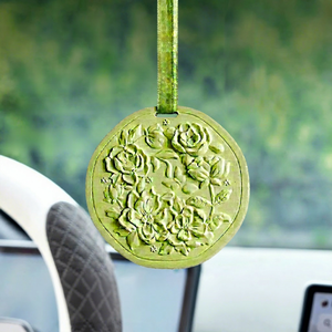 Diffuseur de parfum floral élégant pour voiture, en silicone, longue durée, évaporation naturelle, sans électricité - Product Image 4