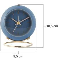 Réveil mécanique contemporain en fer forgé, silencieux, pour bureau, cheminée, maison, salon, bureau, décoration